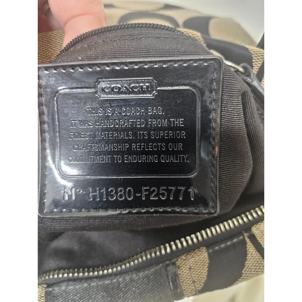 Coach authentic signature